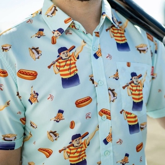 The Roosevelts RSVLTS x The Sandlot The Great Hambino Shirt All Over Print XXXL - Picture 2 of 8